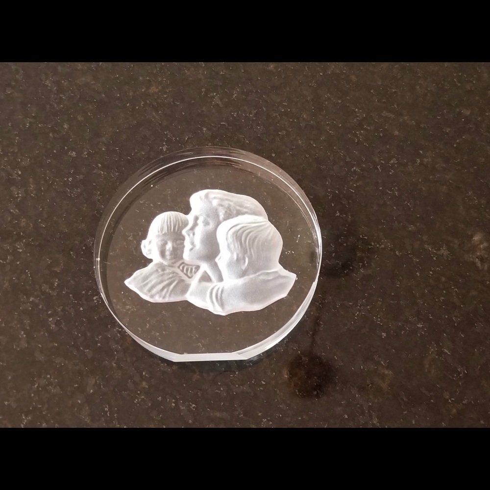 Danbury Mint Paperweight Mother and Child